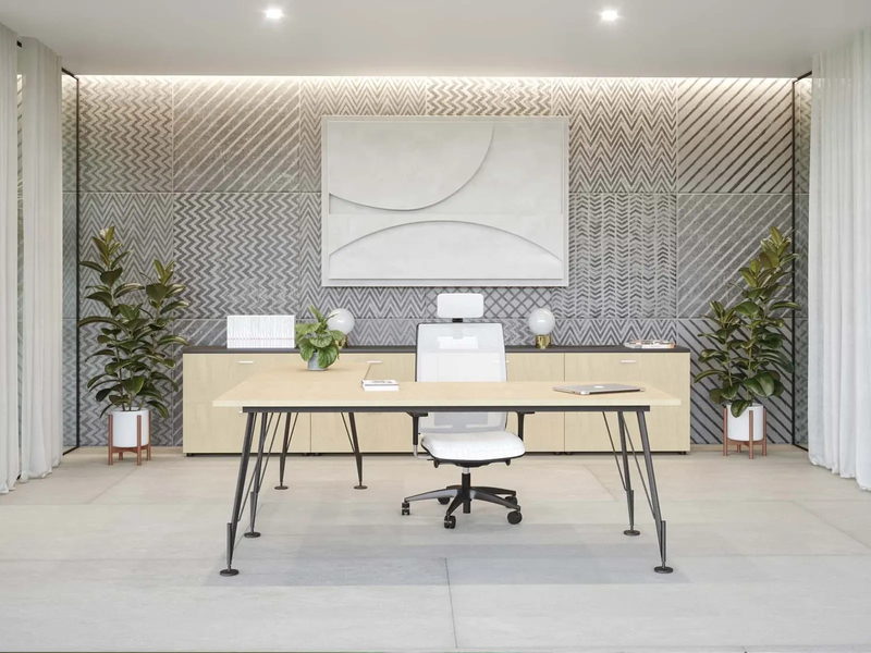 Mesa de oficina Limobel Inwo Heos en un espacio de trabajo