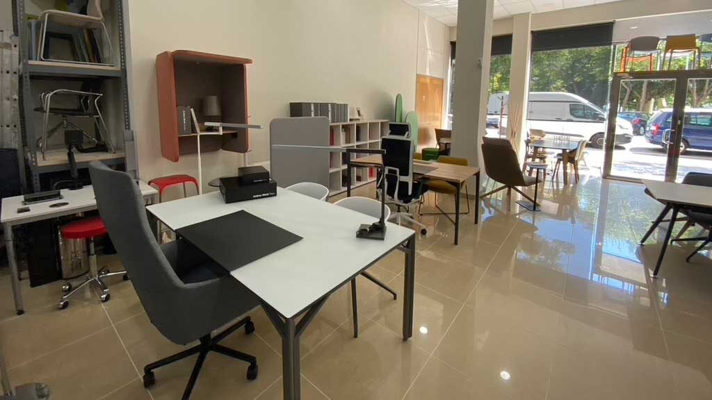 Interior del showroom de Ofillorca en Palma de Mallorca