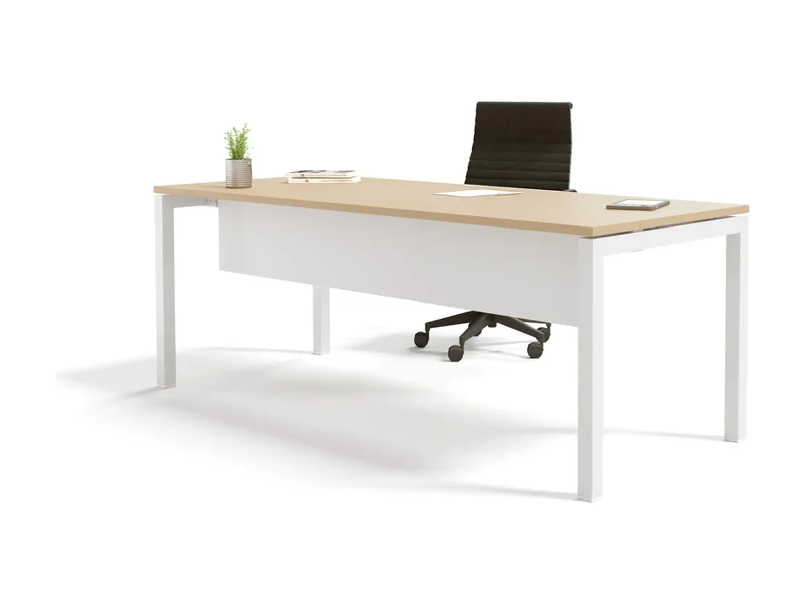 Limobel Inwo Nix, mesa de oficina sobre fondo blanco